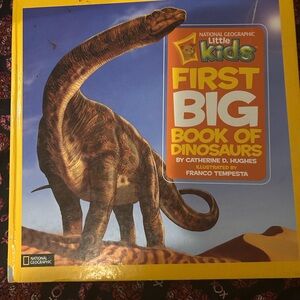 National Geographic Yellow Learning Toy Dinosaur Book